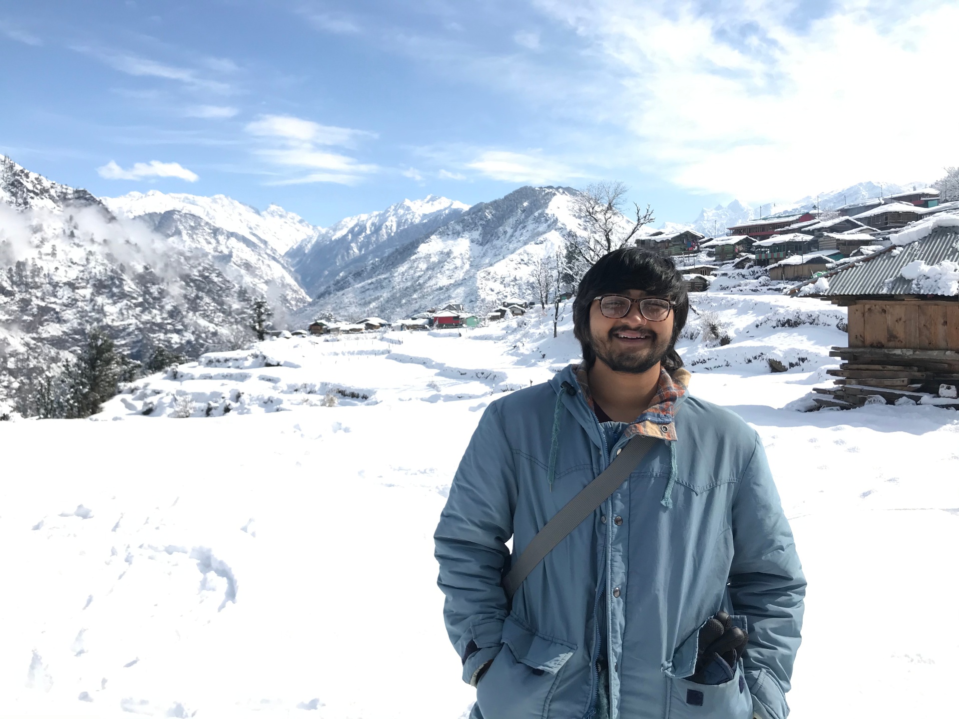 Neel Panji in the snow